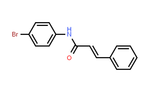 CAS No. 134430-89-0, (E)-N-(4-Bromophenyl)-3-phenyl-2-propenamide