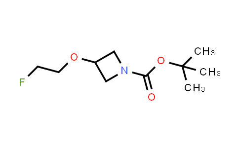 CAS No. 1344700-63-5, tert-Butyl 3-(2-fluoroethoxy)azetidine-1-carboxylate