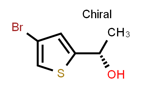 CAS No. 1344958-87-7, (S)-1-(4-Bromothiophen-2-yl)ethanol