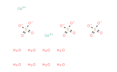 CAS No. 13450-87-8, Gadolinium(III) sulfate octahydrate