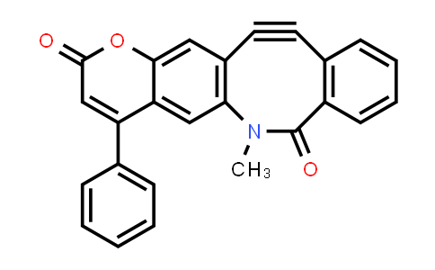 CAS No. 1345138-69-3, 12,13-Didehydro-6-methyl-4-phenyl-2H-benzo[c]pyrano[2,3-i][1]benzazocine-2,7(6H)-dione