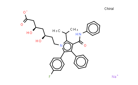 CAS No. 134523-01-6, Atorvastatin (sodium)
