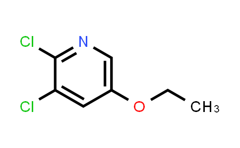 CAS No. 1345471-27-3, 2,3-Dichloro-5-ethoxypyridine
