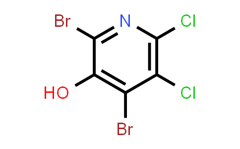 CAS No. 1345472-11-8, 2,4-Dibromo-5,6-dichloropyridin-3-ol