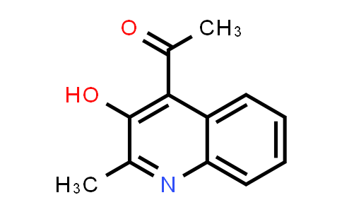 CAS No. 1345515-22-1, 1-(3-Hydroxy-2-methylquinolin-4-yl)ethanone