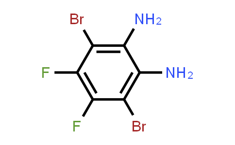 CAS No. 1345627-73-7, 3,6-Dibromo-4,5-difluorobenzene-1,2-diamine