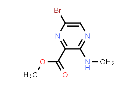 CAS No. 13457-23-3, Methyl 6-bromo-3-(methylamino)pyrazine-2-carboxylate
