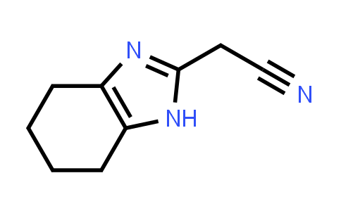 CAS No. 1345728-75-7, 2-(4,5,6,7-Tetrahydro-1H-benzo[d]imidazol-2-yl)acetonitrile