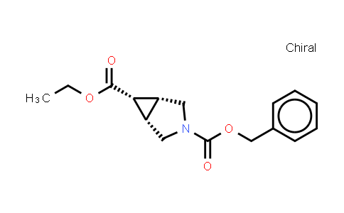 CAS No. 134575-38-5, (1R,5S,6s)-3-benzyl 6-ethyl 3-azabicyclo[3.1.0]hexane-3,6-dicarboxylate