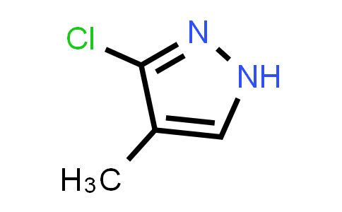 CAS No. 134589-56-3, 3-Chloro-4-methyl-1H-pyrazole
