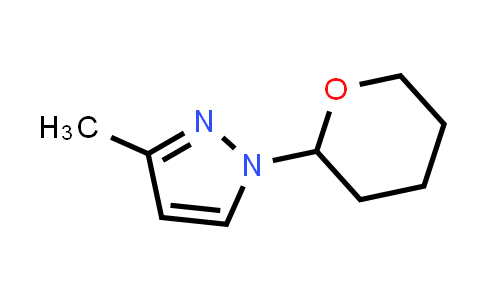 CAS No. 1346219-36-0, 3-Methyl-1-(tetrahydro-2H-pyran-2-yl)-1H-pyrazole