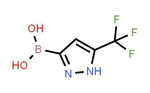 CAS No. 1346270-08-3, (5-(Trifluoromethyl)-1H-pyrazol-3-yl)boronic acid