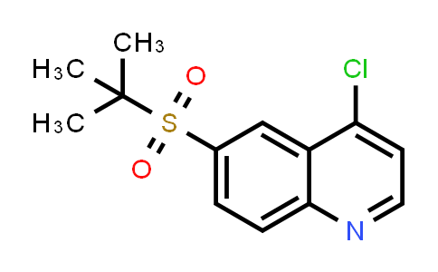 CAS No. 1346549-11-8, 6-(tert-Butylsulfonyl)-4-chloroquinoline