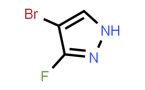 CAS No. 1346555-56-3, 4-Bromo-3-fluoro-1H-pyrazole