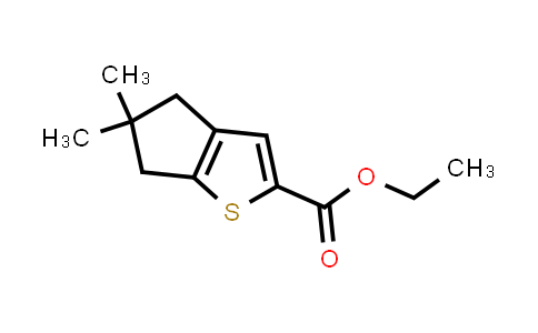 CAS No. 1346672-62-5, Ethyl 5,5-dimethyl-5,6-dihydro-4H-cyclopenta[b]thiophene-2-carboxylate
