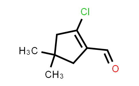 CAS No. 1346672-63-6, 2-Chloro-4,4-dimethylcyclopent-1-ene-1-carbaldehyde