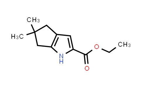 MC518863 | 1346674-20-1 | Ethyl 5,5-dimethyl-1H,4H,5H,6H-cyclopenta[b]pyrrole-2-carboxylate