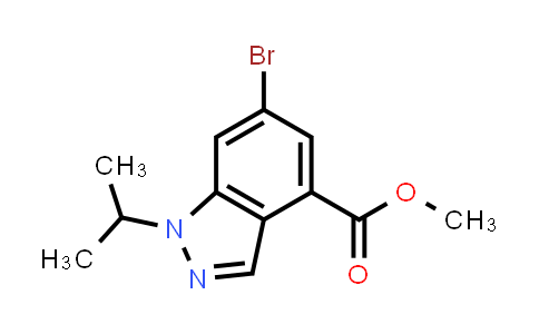 MC518872 | 1346702-52-0 | Methyl 6-bromo-1-isopropyl-1H-indazole-4-carboxylate
