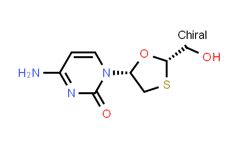 CAS No. 134680-32-3, 4-Amino-1-((2S,5R)-2-(hydroxymethyl)-1,3-oxathiolan-5-yl)pyrimidin-2(1H)-one