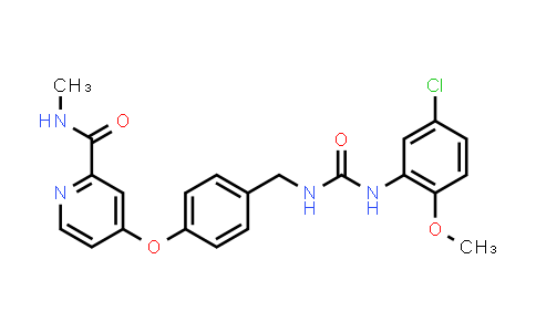 CAS No. 1349244-89-8, 4-(4-((3-(5-Chloro-2-methoxyphenyl)ureido)methyl)phenoxy)-N-methylpicolinamide