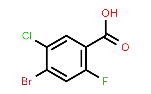CAS No. 1349708-91-3, 4-Bromo-5-chloro-2-fluorobenzoic acid