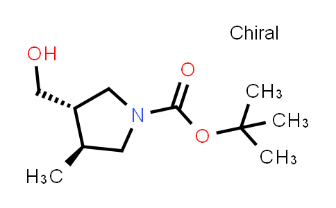 CAS No. 1349715-96-3, trans-tert-Butyl 3-(Hydroxymethyl)-4-methylpyrrolidine-1-carboxylate