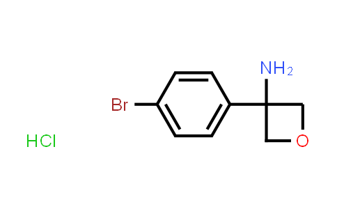 CAS No. 1349718-53-1, 3-(4-Bromophenyl)oxetan-3-amine hydrochloride