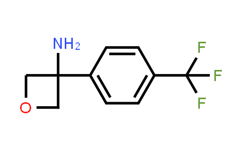 CAS No. 1349972-67-3, 3-(4-(Trifluoromethyl)phenyl)oxetan-3-amine