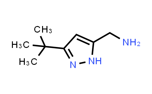 CAS No. 1349979-20-9, (3-tert-Butyl-1H-pyrazol-5-yl)methanamine