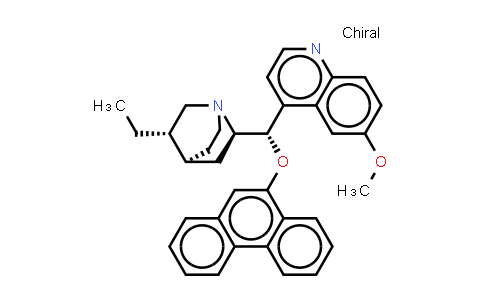 CAS No. 135042-88-5, (9S)-10,11-Dihydro-6'-methoxy-9-(9-phenanthrenyloxy)cinchonan