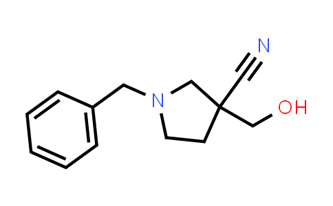 CAS No. 1350475-49-8, 1-Benzyl-3-(hydroxymethyl)pyrrolidine-3-carbonitrile