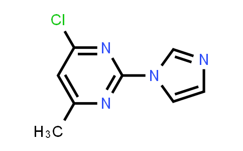 CAS No. 135052-24-3, 4-Chloro-2-(1H-imidazol-1-yl)-6-methylpyrimidine