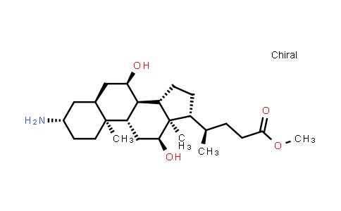 CAS No. 135053-62-2, Methyl (R)-4-((3S,5S,7R,8R,9S,10S,12S,13R,14S,17R)-3-amino-7,12-dihydroxy-10,13-dimethylhexadecahydro-1H-cyclopenta[a]phenanthren-17-yl)pentanoate