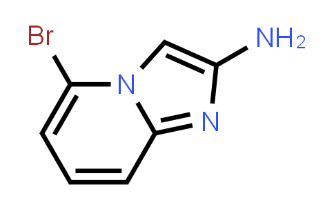 CAS No. 1350738-82-7, 5-Bromoimidazo[1,2-a]pyridin-2-amine