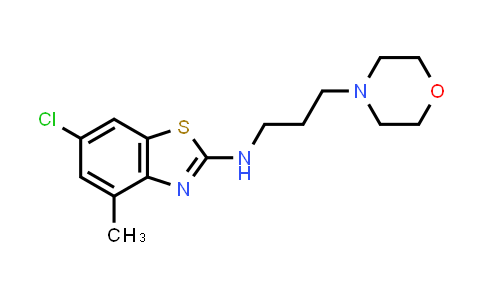 CAS No. 1350989-11-5, 6-Chloro-4-methyl-N-(3-morpholinopropyl)benzo[d]thiazol-2-amine