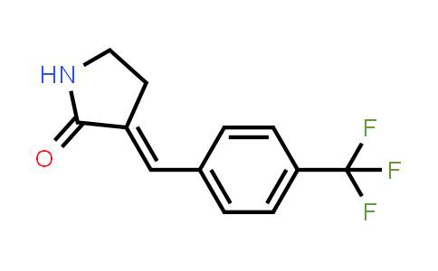CAS No. 1350994-81-8, 3-(4-(Trifluoromethyl)benzylidene)pyrrolidin-2-one