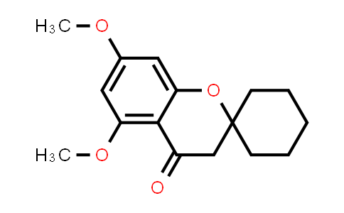 CAS No. 135110-57-5, 5,7-Dimethoxyspiro[chroman-2,1'-cyclohexan]-4-one