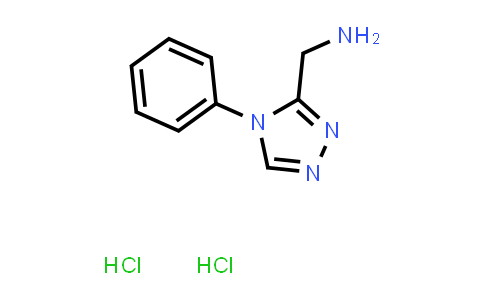 CAS No. 1351584-97-8, [(4-Phenyl-4H-1,2,4-triazol-3-yl)methyl]amine dihydrochloride