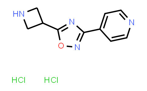 CAS No. 1351602-17-9, 4-(5-Azetidin-3-yl-1,2,4-oxadiazol-3-yl)pyridine dihydrochloride