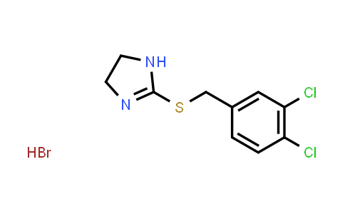 CAS No. 1351614-17-9, 2-[(3,4-Dichlorobenzyl)thio]-4,5-dihydro-1H-imidazole hydrobromide