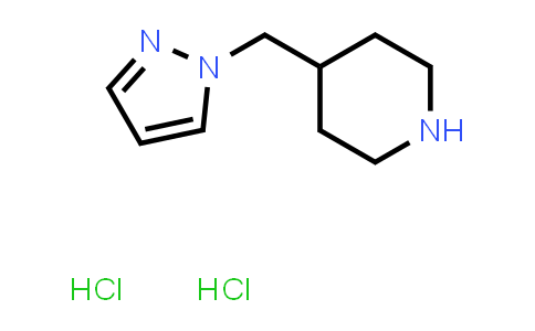 CAS No. 1351615-13-8, 4-(1H-Pyrazol-1-ylmethyl)piperidine dihydrochloride