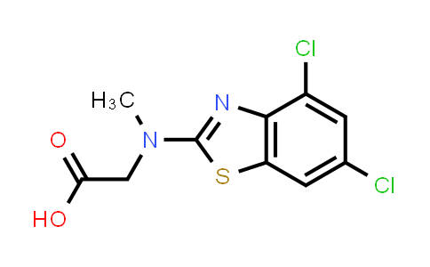 CAS No. 1351616-62-0, N-(4,6-Dichloro-1,3-benzothiazol-2-yl)-N-methylglycine