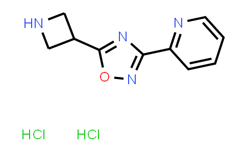 CAS No. 1351618-83-1, 2-(5-Azetidin-3-yl-1,2,4-oxadiazol-3-yl)pyridine dihydrochloride