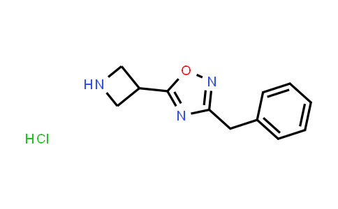 CAS No. 1351620-40-0, 5-Azetidin-3-yl-3-benzyl-1,2,4-oxadiazole hydrochloride