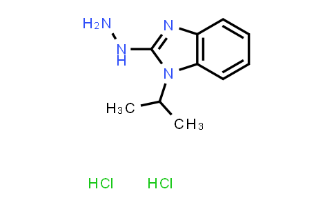 CAS No. 1351644-28-4, 2-Hydrazino-1-isopropyl-1H-benzimidazole dihydrochloride