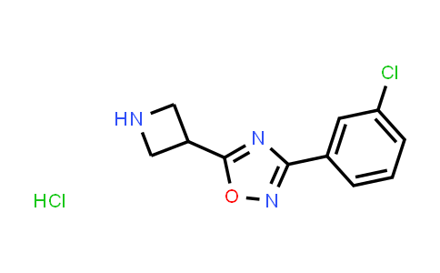 CAS No. 1351647-27-2, 5-Azetidin-3-yl-3-(3-chlorophenyl)-1,2,4-oxadiazole hydrochloride