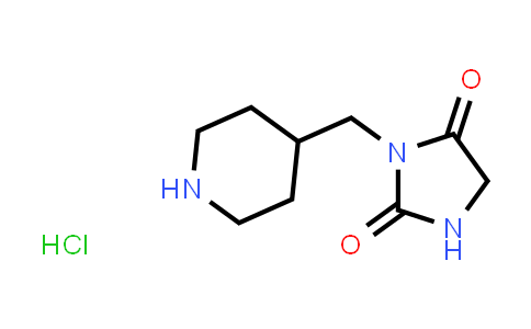 CAS No. 1351647-38-5, 3-(Piperidin-4-ylmethyl)imidazolidine-2,4-dione hydrochloride