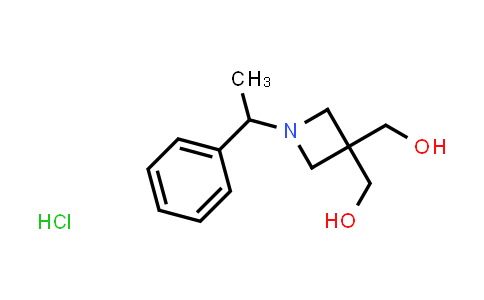CAS No. 1351648-62-8, [1-(1-Phenylethyl)azetidine-3,3-diyl]dimethanol hydrochloride