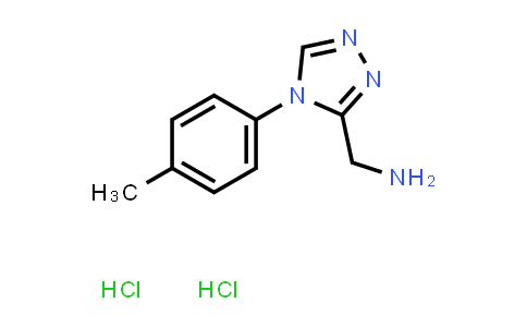 CAS No. 1351649-65-4, [4-(4-Methylphenyl)-4H-1,2,4-triazol-3-yl]methanamine dihydrochloride