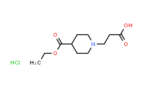 CAS No. 1351660-70-2, 3-[4-(Ethoxycarbonyl)piperidin-1-yl]propanoic acid hydrochloride